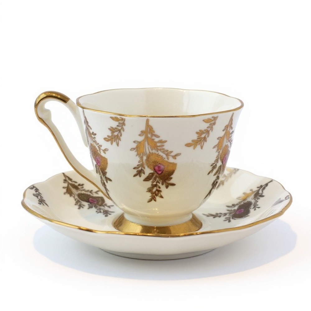 Queen Anne Cup and Saucer Pattern #5748